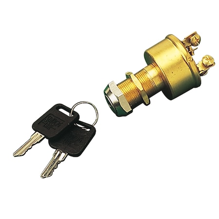 Sea-Dog Sea-Dog 420356-1 Four Position Brass Ignition Switch - 13
